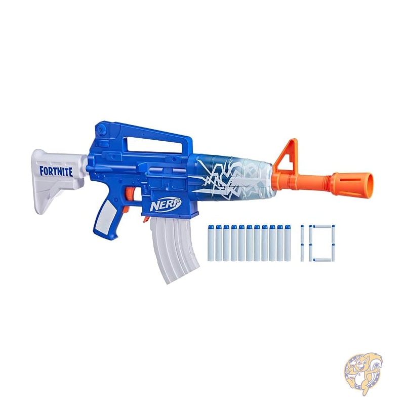 ナーフ　フォートナイト　４本セット Nerf ナーフ フォートナイト コンパクト SMG 電動ブラスター 8