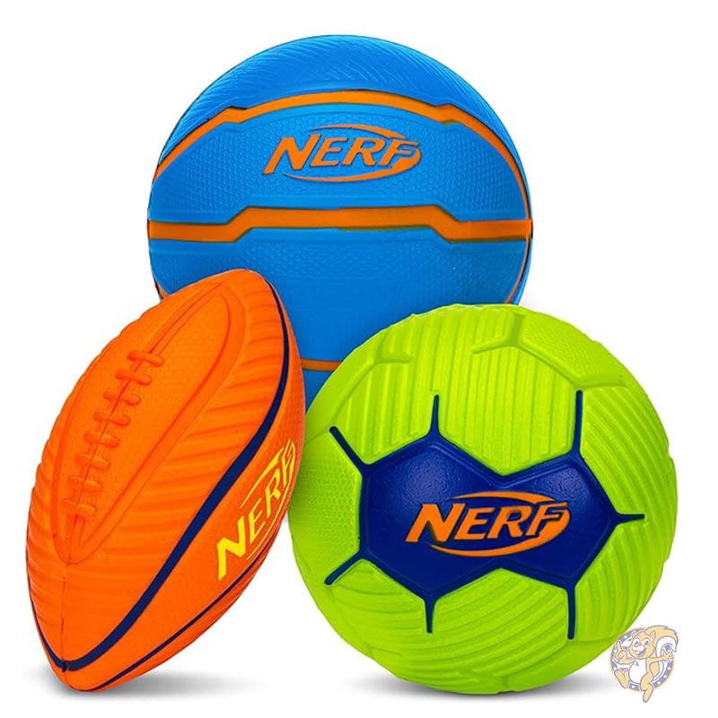 Nerf ナーフ ミニフォーム スポーツ ボール セット フットボール