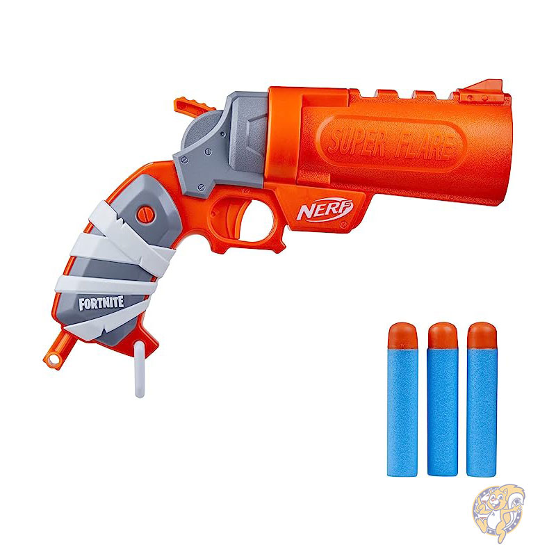 [新品未使用] Hasbro Nerf Fortnite HR ダーツブラスター NERF Fortnite 6-SH Dart Blaster - Camo Pulse Wrap, Hammer Action