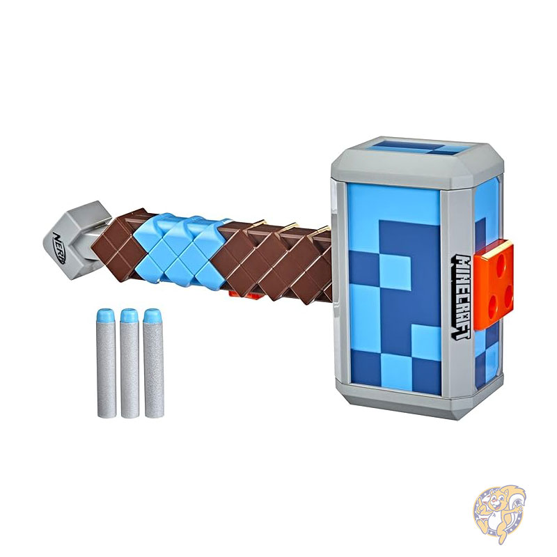 Nerf ナーフ マインクラフト ストームランダー ダーツブラストハンマー