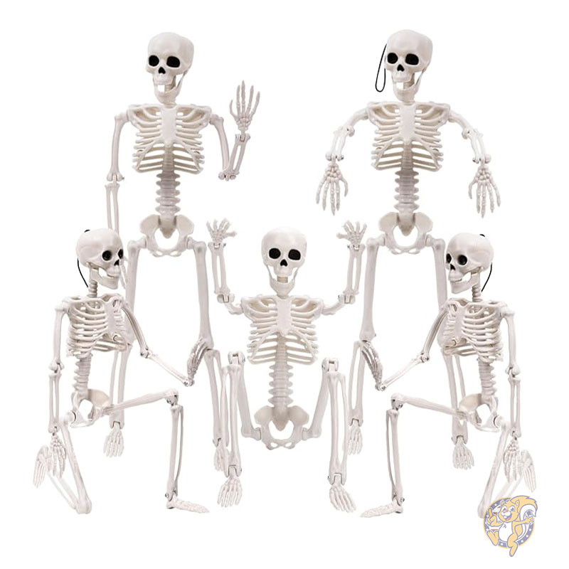 ハロウィン スケルトン デコレーション 5個セット ハロウィーン