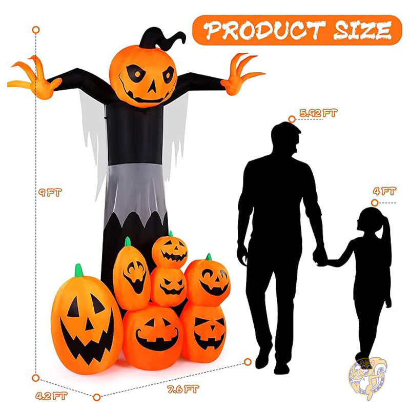 ハロウィン デコレーション ハロウィーン インフレータブル パンプキン