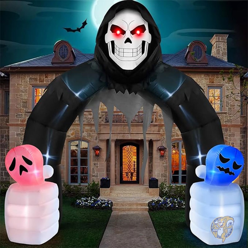 キッズ用 買い物カート IT ホラー ハロウィン オブジェディスプレイ デビル ハロウィン 飾り ホラー おばけ_ムービングキャンディポット