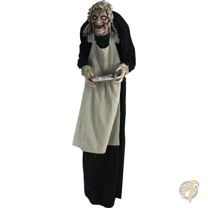 ハロウィン 装飾 等身大 ハロウィーン アニマトロニクス ゾンビ メイド