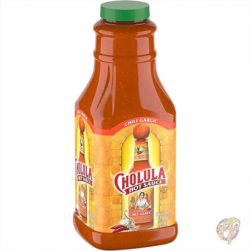 チョルーラ Cholula チリ ガーリック ホット ソース 1814g メキシカン ペッパー ニンニク 特製スパイス入りチリ ガーリック ホット ソース 大容量 アメリカ 調理家電 キッチン雑貨 日本未発売