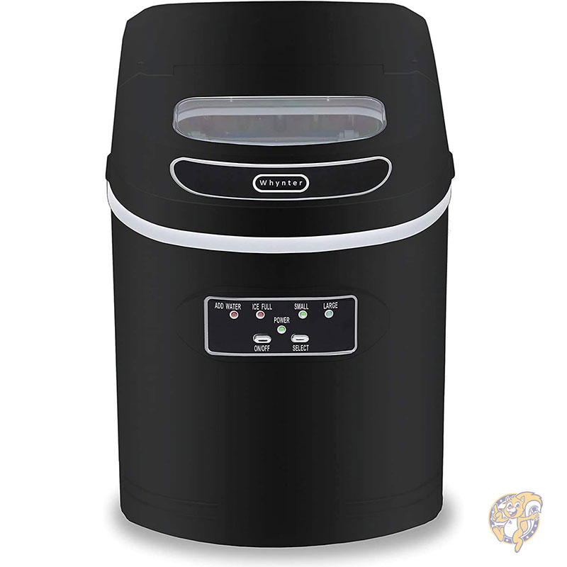 ポータブル製氷機 IMC-270MB コンパクト容量 12kg ブラックワンサイズ