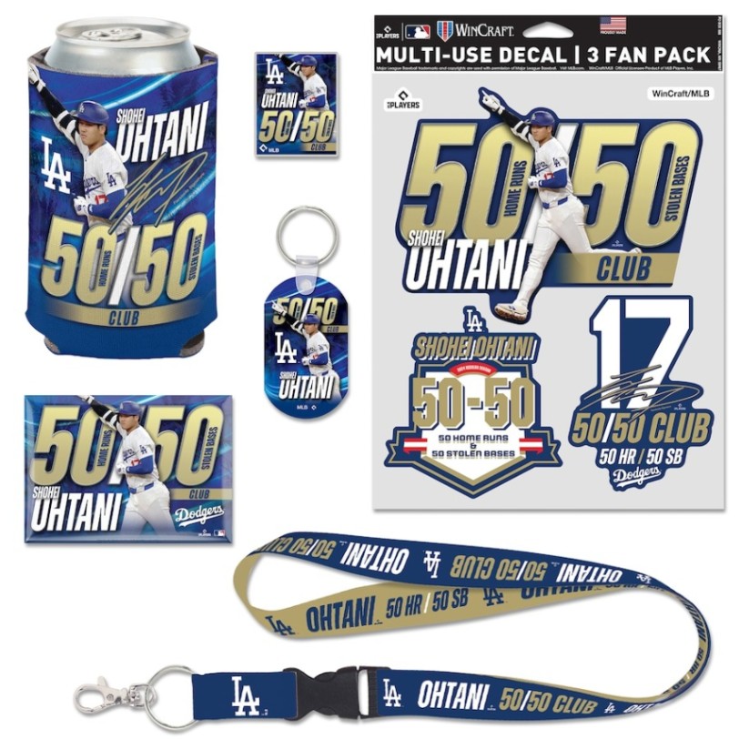 大谷翔平 記念グッズ詰め合わせ ファンパック Club Fan Pack 50-50