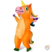 ハロウィン 子供用 インフレータブル コスチューム ユニコーン 膨らませるコスチューム パーティー用ユニコーン衣装 ハロウィーン Spooktacular Creations|ハロウィン|パーティー用