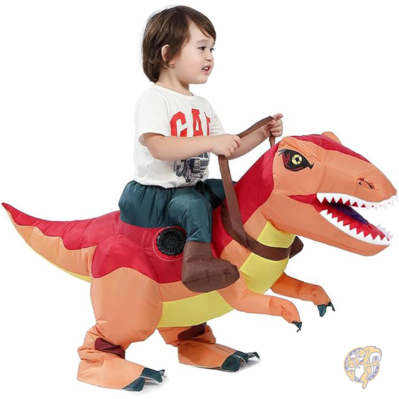 ハロウィン インフレータブル T-レックス 衣装 幼児用 恐竜