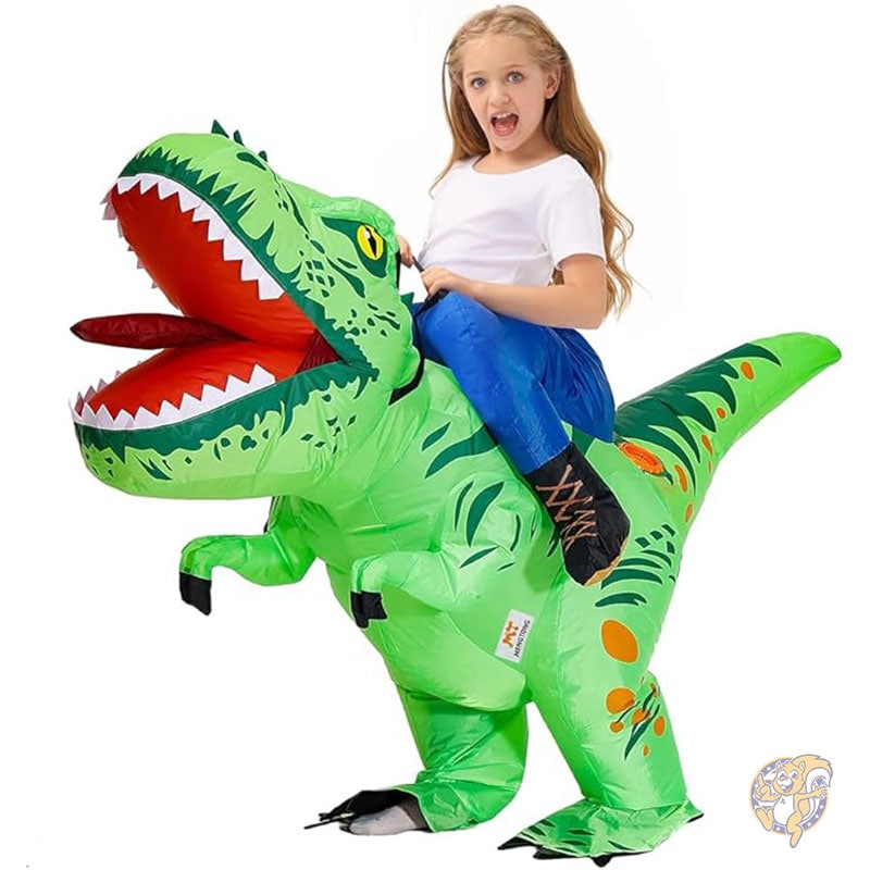 ハロウィン コスチューム インフレータブル恐竜コスチューム 子供用 T