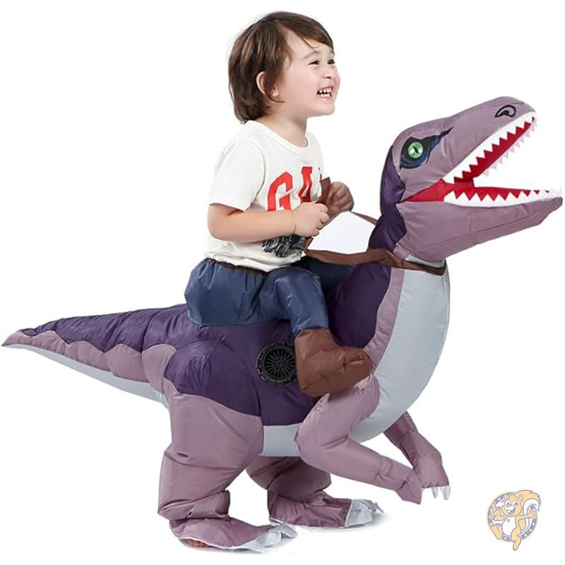 ハロウィン インフレータブル 幼児用 恐竜コスチューム