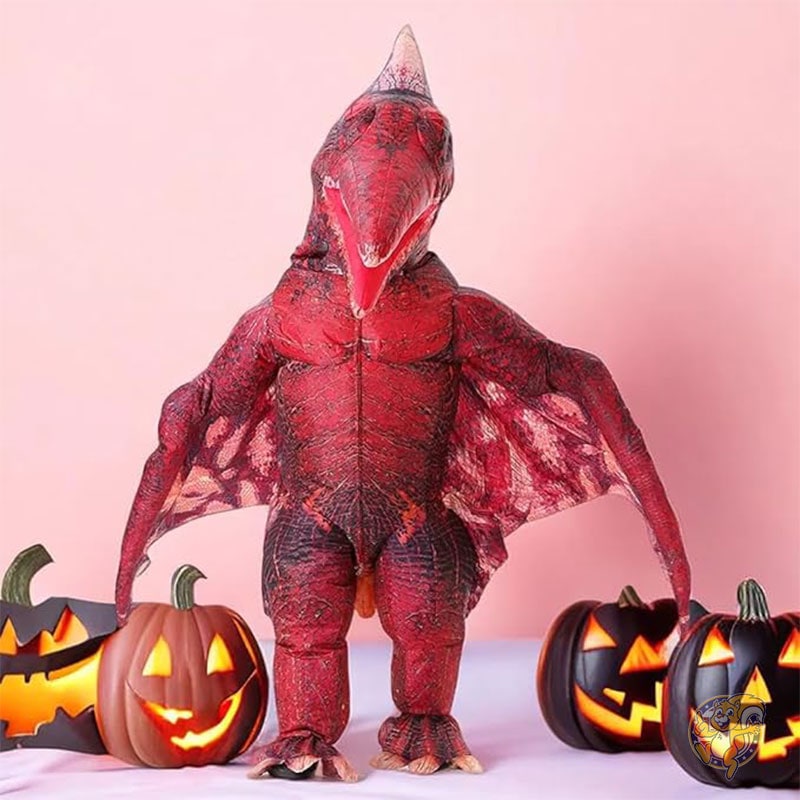 ハロウィン インフレータブル 恐竜 プテラノドン コスチューム 大人用