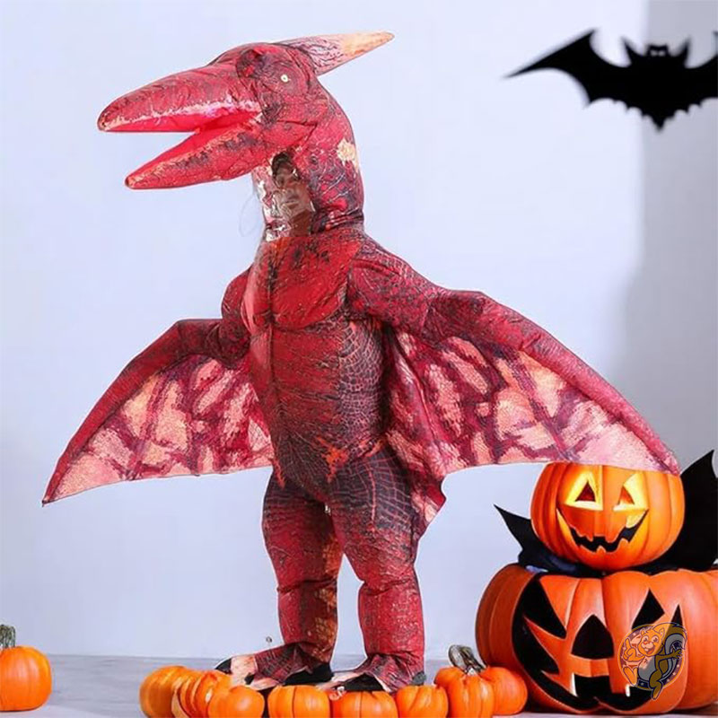 ハロウィン インフレータブル 恐竜 プテラノドン コスチューム 大人用