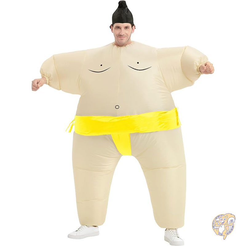 ハロウィン インフレータブル 相撲レスラースーツ 大人用 レスリング