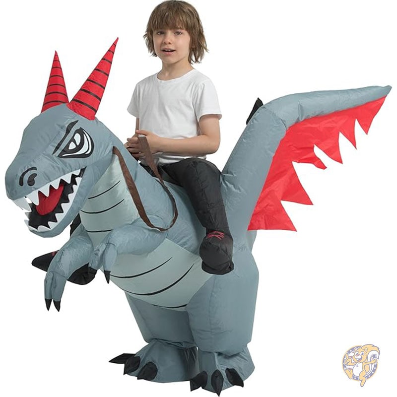 ハロウィン 膨らませる ドラゴン コスチューム 子供用