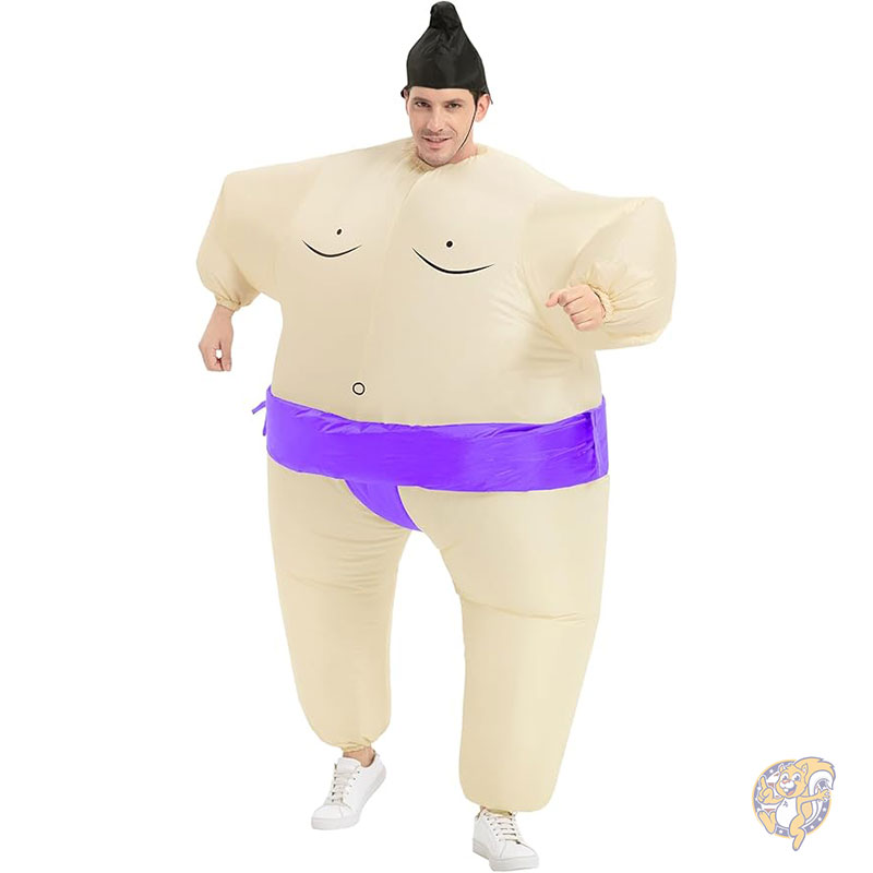 ハロウィン インフレータブル 相撲 レスラースーツ 大人用 レスリング