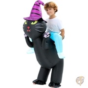 ハロウィン ネコ コスチューム ハロウィーン 大人用 子供用 インフレータブル 衣装 猫 おもしろ 乗用 コスプレ コスチューム Double Couple|ハロウィン|パーティー用品