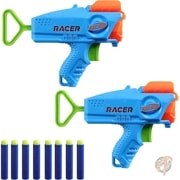 ナーフ Nerf エリート レーサー イージープレイ ダーツ ブラスター 2個パック Nerf エリート ダーツ 8本 Nerf ブラスター 屋外用おもちゃ|ナーフ（NERF）|ブランド