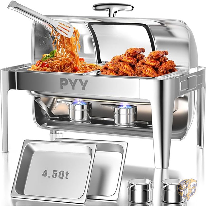 チェーフィングディッシュ ビュッフェセット 8.5L ステンレススチール