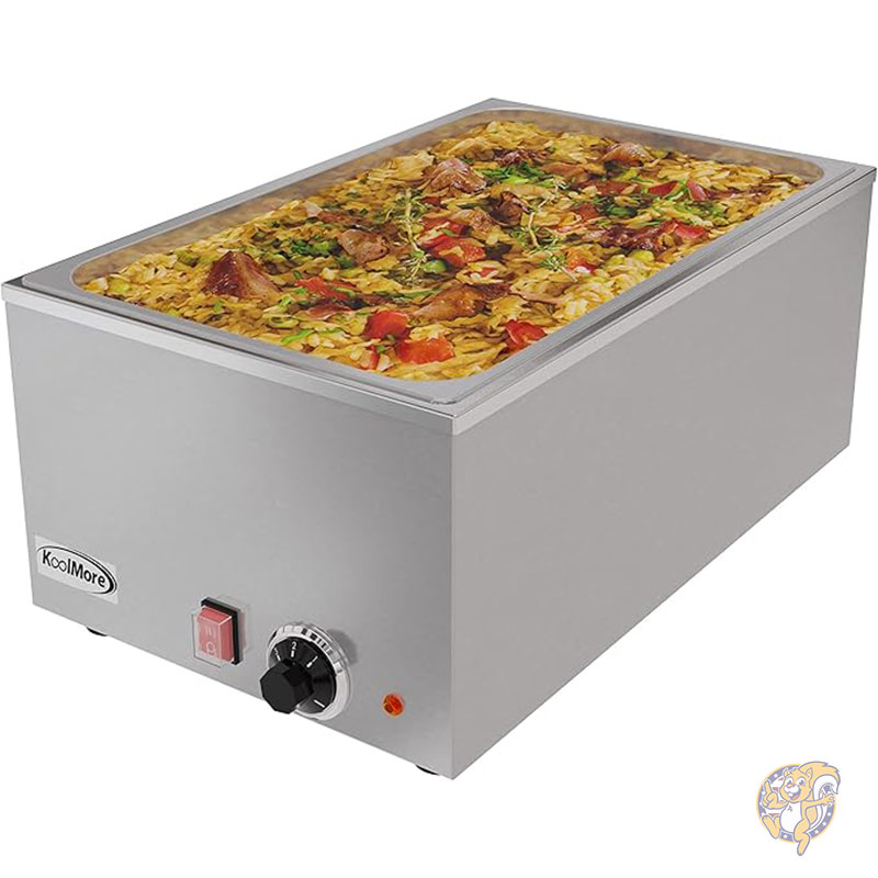 温かい料理を提供。業務用フードウォーマー