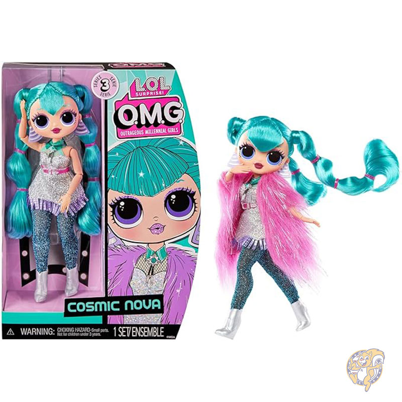 L.O.L.サプライズ!O.M.G.Winter Disco Cosmic Nova Fashion Doll&Sister L.O.L. Surprise! Winter Disco Bigger Surprise ( Exclusive