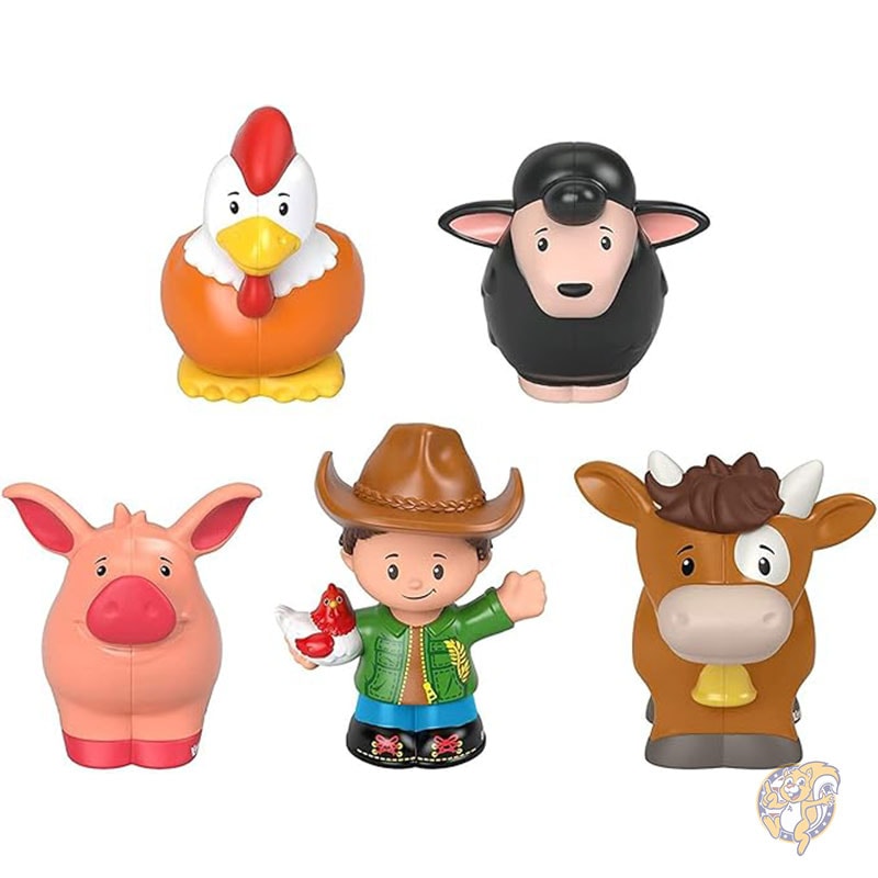 リトルピープル ファーマー&アニマルズ フィギュアパック おもちゃ