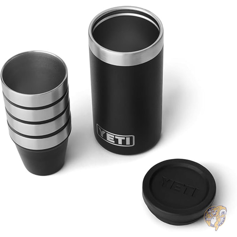 新品未使用 イエティ ショットグラス ブラック 収納ケース付 YETI 新品未使用 イエティ ショットグラス ブラック 収納ケース付