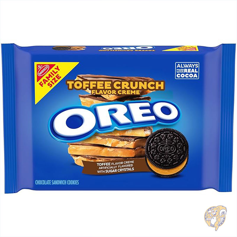 Oreo オレオ トフィー クランチ クリーム シュガー クリスタル