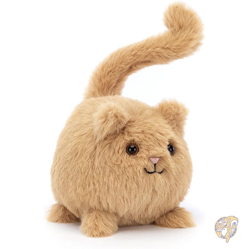 子猫キャブードル、ジンジャーぬいぐるみ 10cm キャットぬいぐるみ