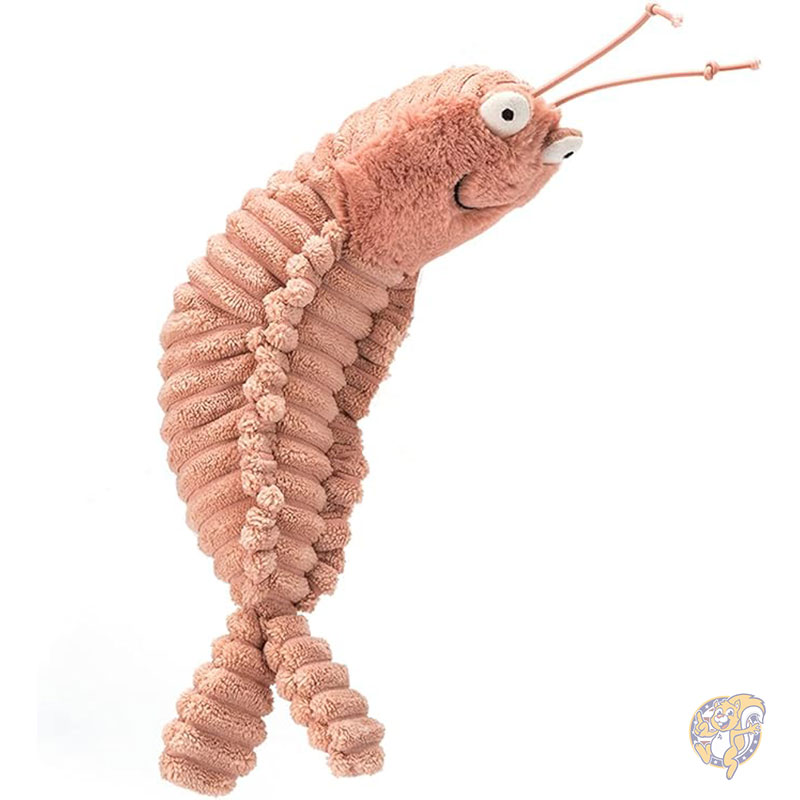 ジェリーキャット Sheldon Shrimp（海老）ぬいぐるみ Sheldon Shrimp - Official Jellycat