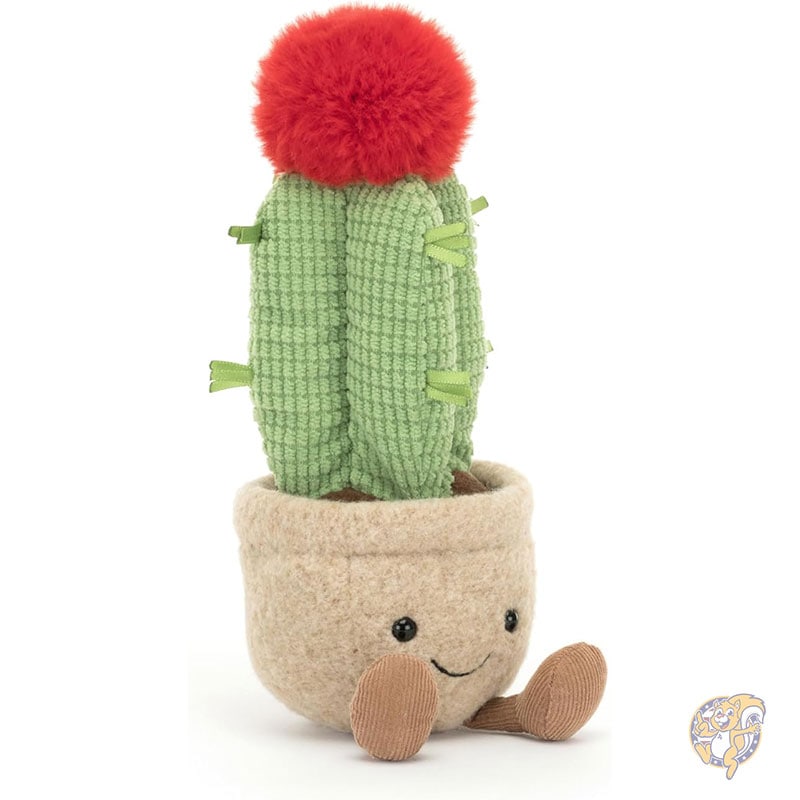 アミューズバル 鉢植えの月サボテンのぬいぐるみ 20cm 植物と