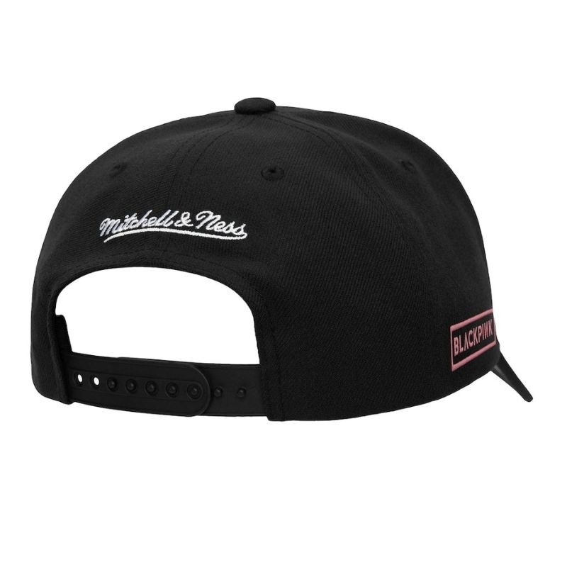 BLACKPINK × Mitchell & Ness × ドジャース　キャップ ドジャース× BLACKPINK × Mitchell & Ness ドジャースとブラック