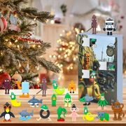 イタリアンブレインロット Italian Brainrot クリスマス アドベントカレンダー 24日間 カウントダウン おもしろ フィギュア　ミームキャラクター コレクション|クリスマス|パーティー用