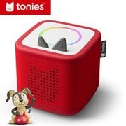 Toniebox 2 オーディオプレイヤー スターターセットトニーボックス（Sunset Red/サンセットレッド）トニーボックス 1歳から使える知育おもちゃ Playtime Puppy付き 音声プ