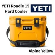 YETI �����顼�ܥå��� �����ǥ���15 �ϡ��ɥ����顼 ���֥�ǥ塼�ƥ��� �����������ȥ�å��� Roadie 15 Hard Cooler �����顼�ܥå��� ������ ���ݡ��� �����ȥɥ� ���� ������ �����ƥ� ����ꥫ��Alpine Yellow������ѥ��� ��������