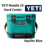 YETI �����顼�ܥå��� �����ǥ���15 �ϡ��ɥ����顼 ���֥�ǥ塼�ƥ��� �����������ȥ�å��� Roadie 15 Hard Cooler �����顼�ܥå��� ������ ���ݡ��� �����ȥɥ� ���� ������ �����ƥ� ����ꥫ��Aquifer Blue���������ե����֥롼