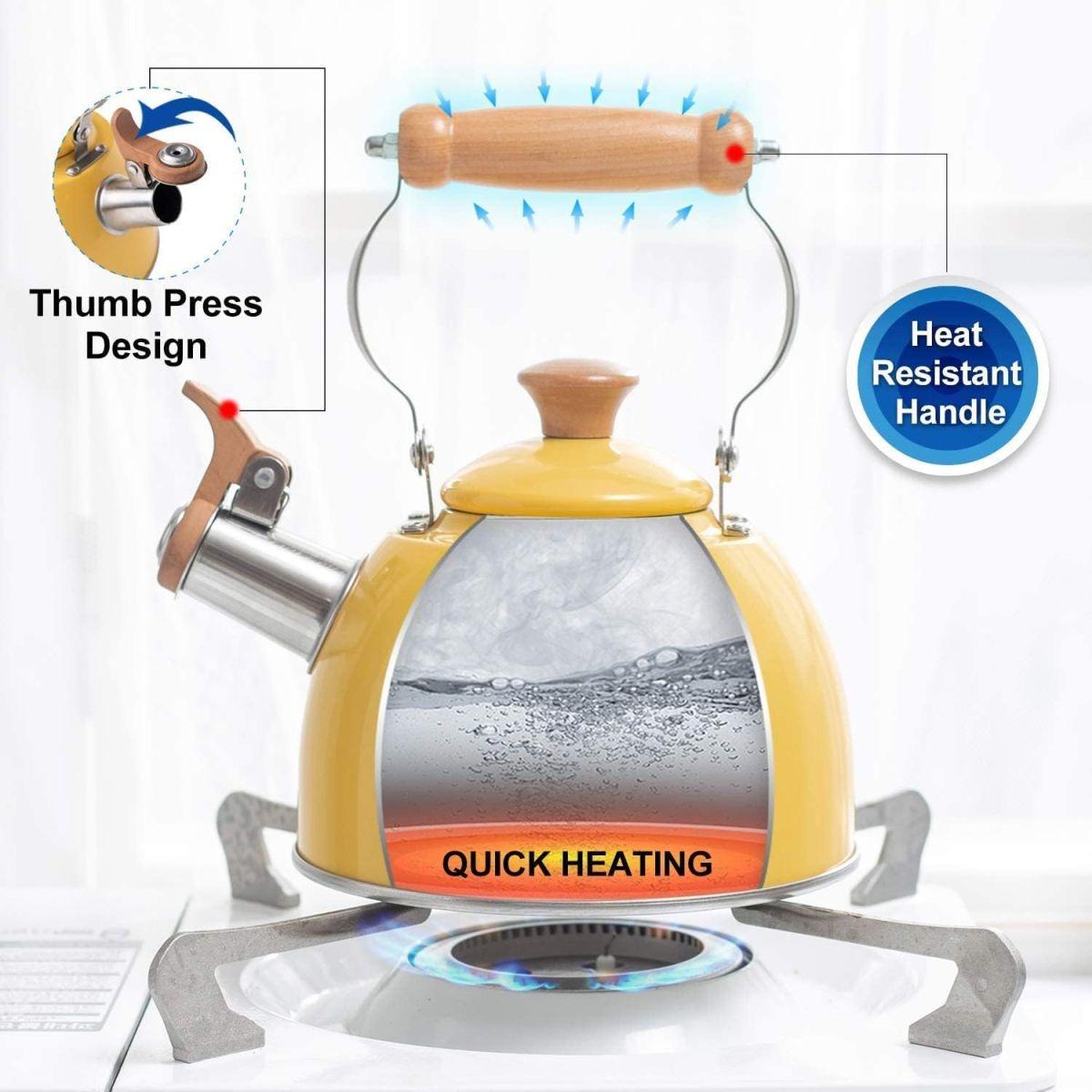 ROCKURWOK �ں�ϥ�ɥ�䤫�� 1.5L �������� ū�᤭�䤫��/���ȥ� ��ʨ�����ƥ����ݥå� ��������� IH�б� ���ƥ�쥹�� ������ ������칭���䤫��