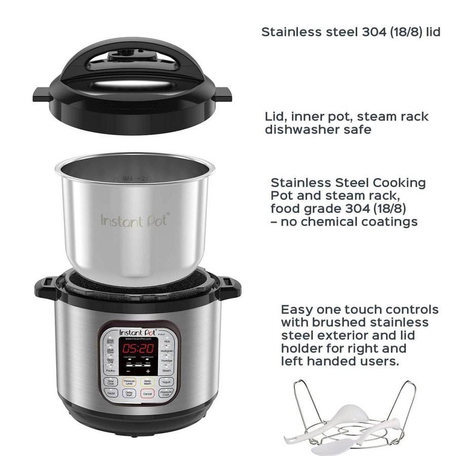 ���󥹥���ȥݥå� instantpot ������ 8�������� IP-DUO80 ����ꥫ���å������