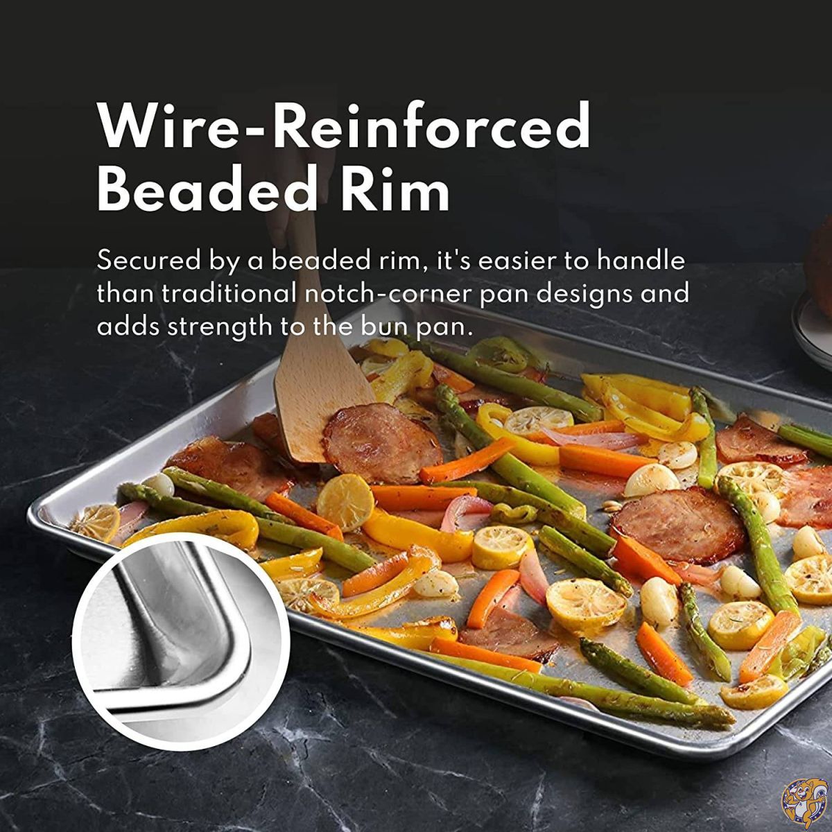 New Star Foodservice 36923&nbsp;Commercial 18����������ߥ����ȥѥ�18&nbsp;x 26&nbsp;x 1�����(�ե륵����) [�¹�͢����]