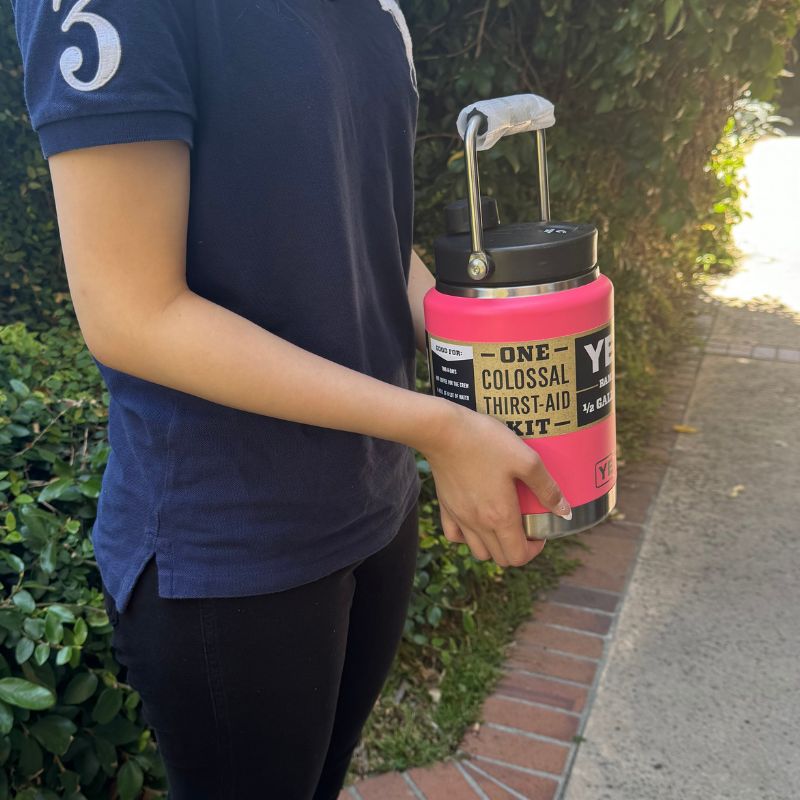 YET�ϡ��ե����� ���㥰 �����ƥ� ���֥顼 ������ ���� ��1.9L Tropical Pink �ȥ��ԥ���ԥ� HALF GALLON WATER JUG