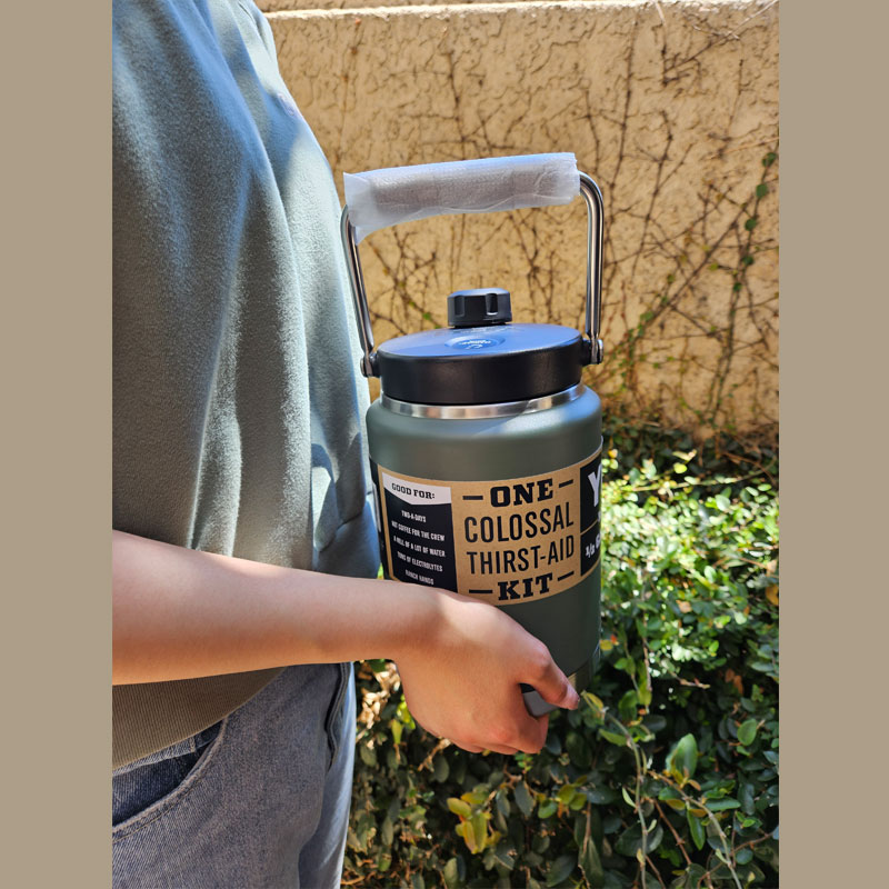YET�ϡ��ե����� ���㥰 �����ƥ� ���֥顼 ������ ���� ��1.9L Tropical Pink �ȥ��ԥ���ԥ� HALF GALLON WATER JUG