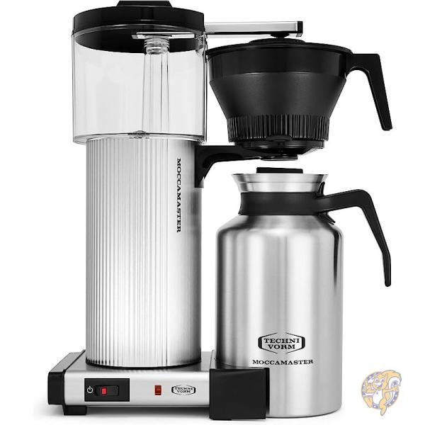 モカマスター Technivorm Moccamaster コーヒーメーカー TECHNIVORM、ECBC認証取得のコーヒーメーカー「モカマスター KBG