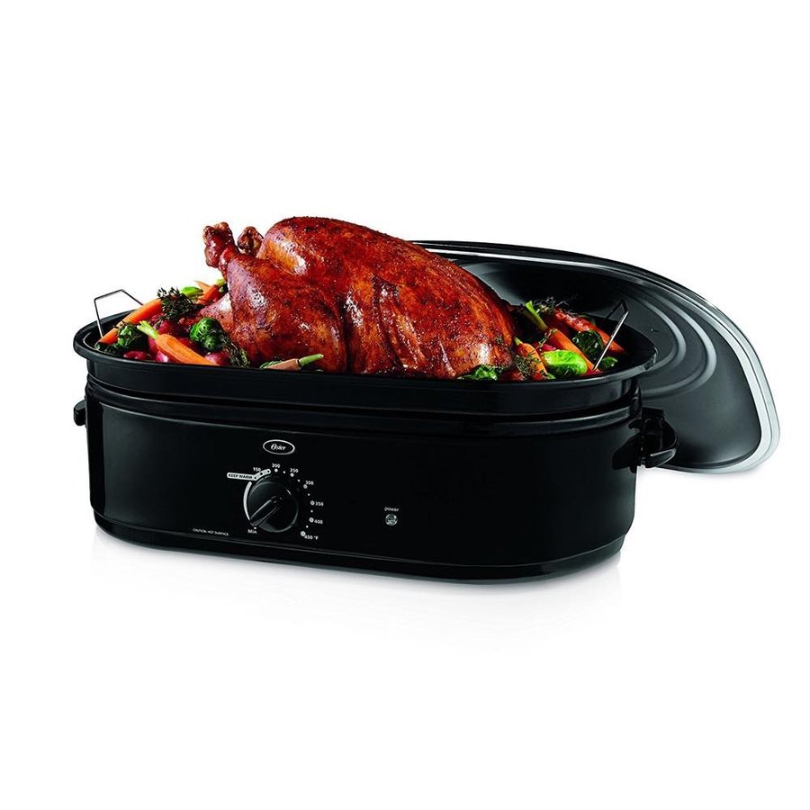 オスター Oster ロースターオーブン CKSTRS18BSB グリルパン 18Quart Roaster Oven Black