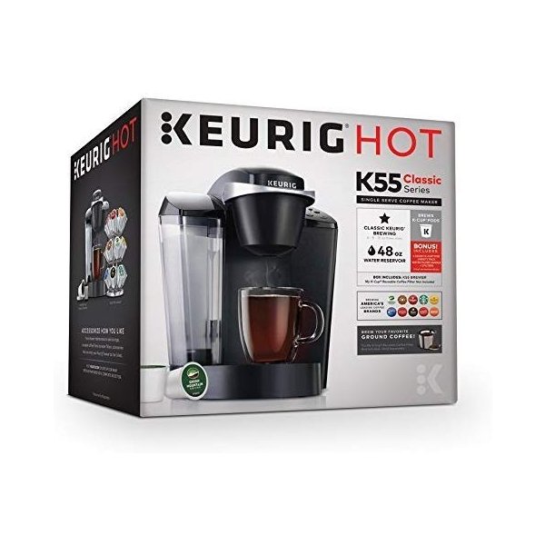 ���塼�ꥰ �����ҡ��᡼���� Keurig K55 K45 ���꡼�� ���󥰥륫�å� �֥�å�