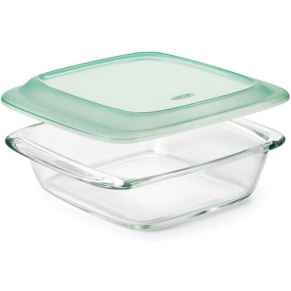 ホワイト冷凍庫 ガラス蓋付き （食品保存容器 密閉 蓋付き 冷蔵庫 電子 