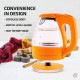���¹�͢����Ovente KG83O Glass Electric Kettle, 1.5 L, Orange �ŵ����ȥ�