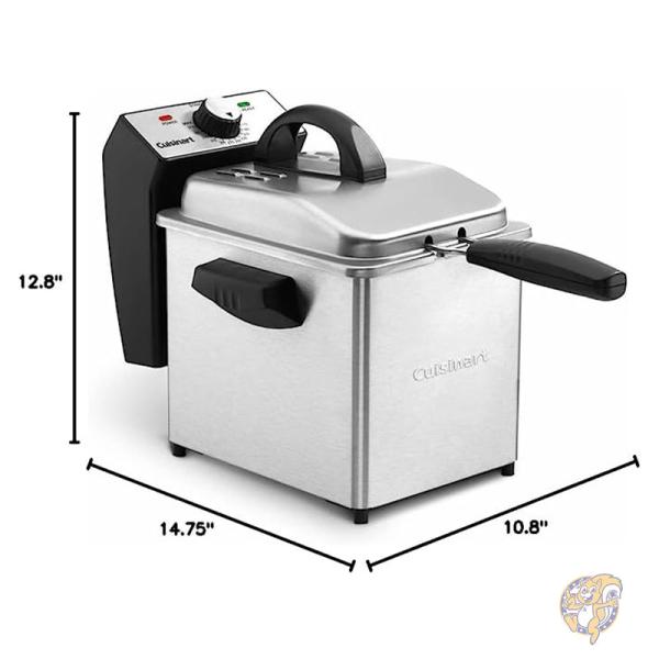 Cuisinart �������ʡ��� ���å��� Ĵ����� �ǥ����ץե饤�䡼 ���ƥ�쥹�������� 2�������� CDF-130P1