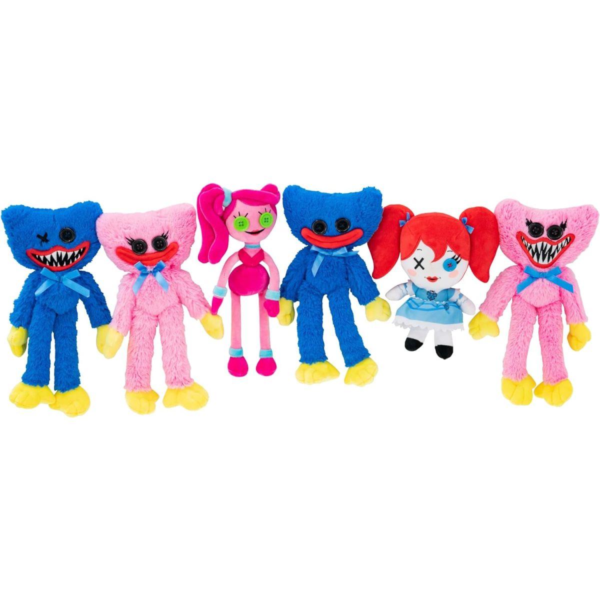 Poppy Playtime 8インチぬいぐるみ6点セットに含まれるもの: 怖い歯と