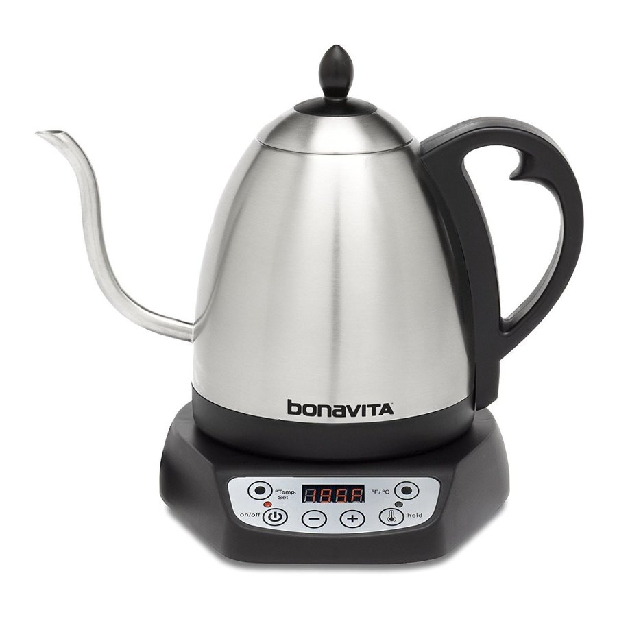 �ܥʥӥ� Bonavita ���쥯�ȥ�å����ȥ� �ŵ��䤫�� �ǥ����� Digital Electric Gooseneck Kettle �ŵ����ȥ� ����ꥫ���å������