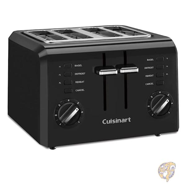 Cuisinart ʡ å Ĵ 4ڤ ѥȥץ饹å ȡ ֥å CPT-142BKP1